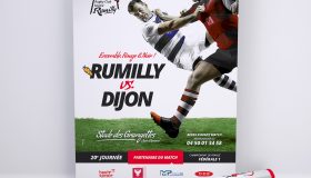 Création d’affiches de match de rugby